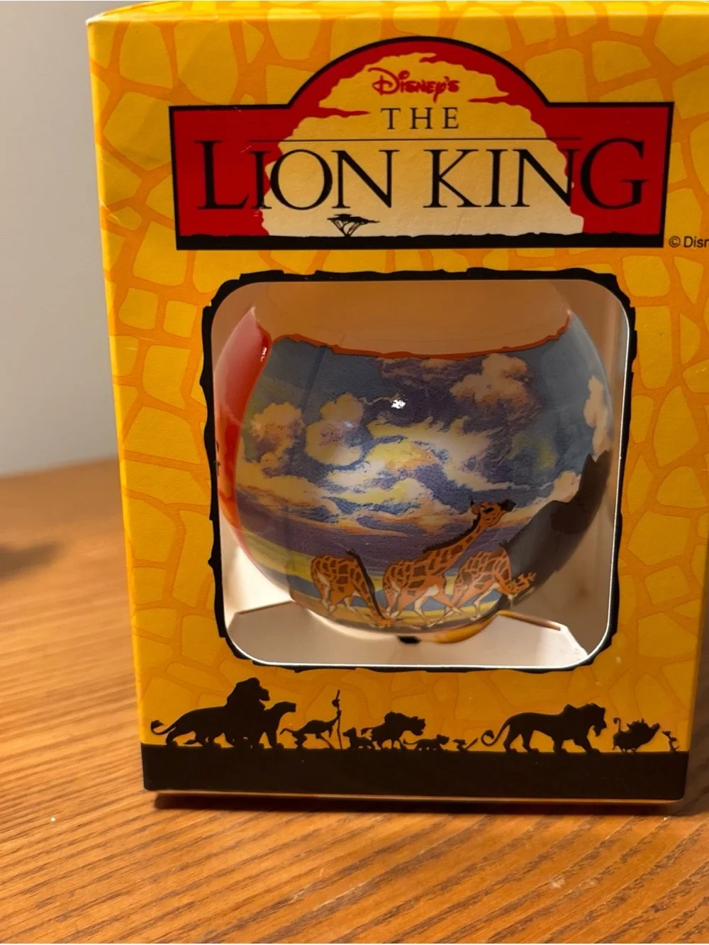 Disney The Lion King 1994 Christmas ornament